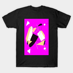 Retro 80s/90s Neon Pink T-Shirt